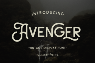 Avenger: Bold Vintage Charm for Modern Designers