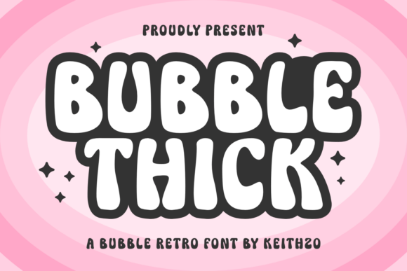 Bubble Thick: The Retro Display Font That Commands Attention