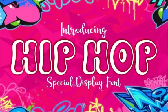 Hiphop Font: Capturing Fun and Relaxation in Your Designs