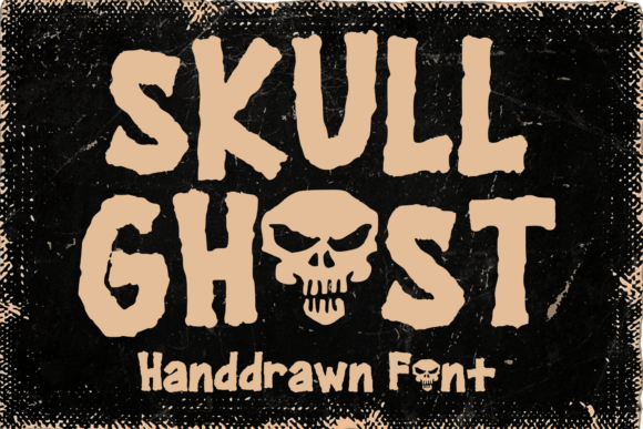 Skull Ghost: A Typeface That Howls for Attention