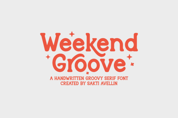 Weekend Groove: The Serif Display Font with Artistic Soul