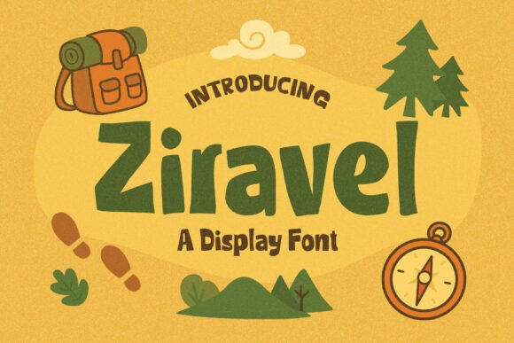 Ziravel: A Typeface That Captures the Spirit of Adventure